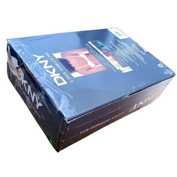 DKNY X-Large DD Bra T-shirt Seamless All Day Stretch Adjustable Hook Eye 2-Pack - Picture 10 of 11